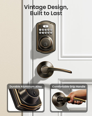 Veise dual lever handles close-up showcasing ergonomic grip.