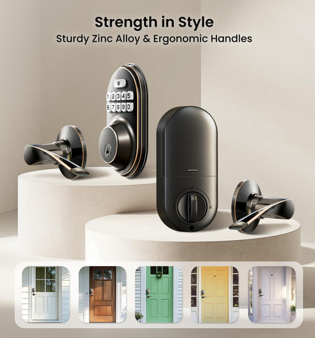 Veise easy installation guide image emphasizes DIY setup without a locksmith.