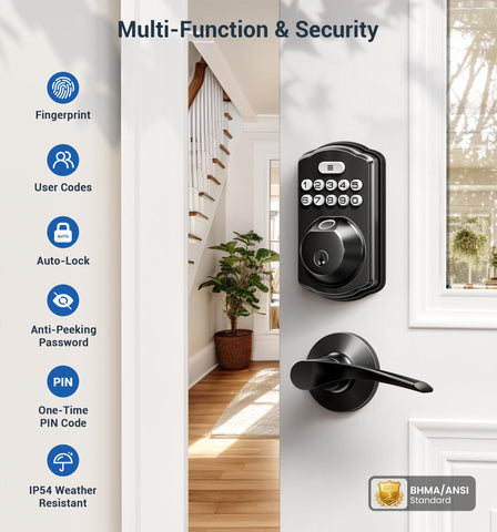 Veise anti-peep function emphasizes privacy during code entry