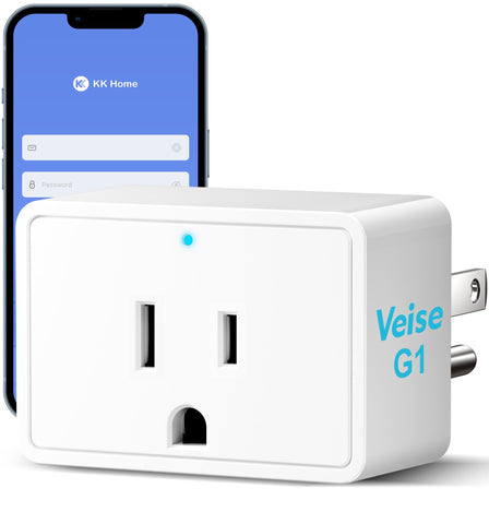 Veise G1 gateway setup with KK Home App showing seamless compatibility.