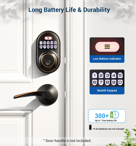 Veise low-battery alert indicator signals when to replace batteries.