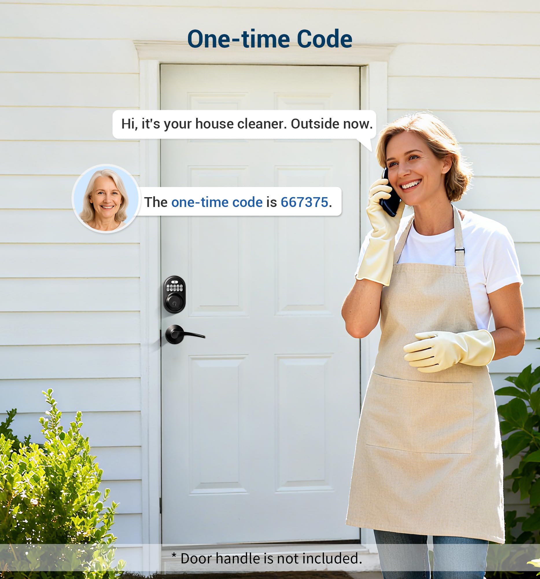 Veise Keyless Entry weatherproof exterior operates in all-weather conditions