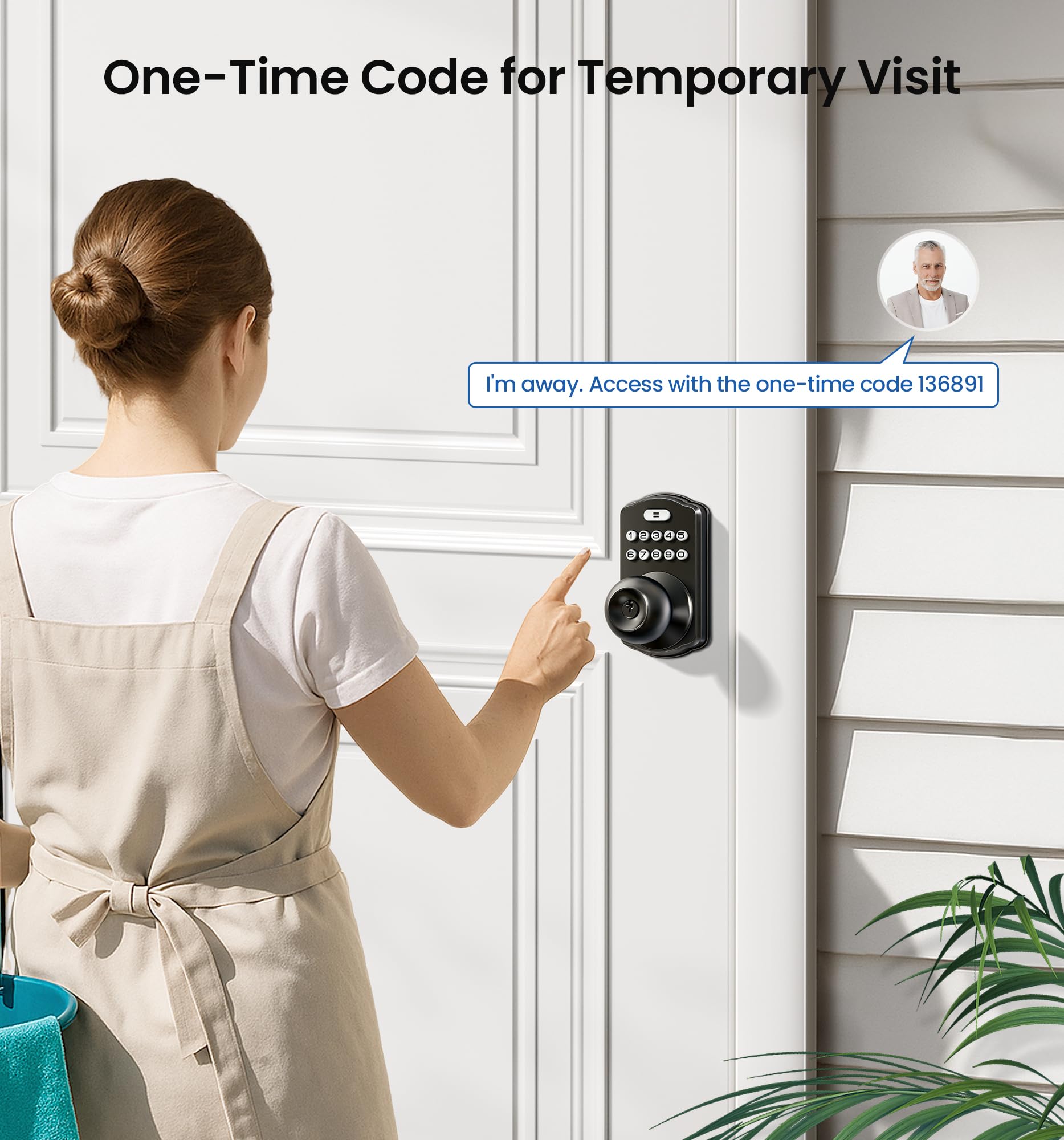Veise anti-peep keypad protecting code entry for greater privacy.