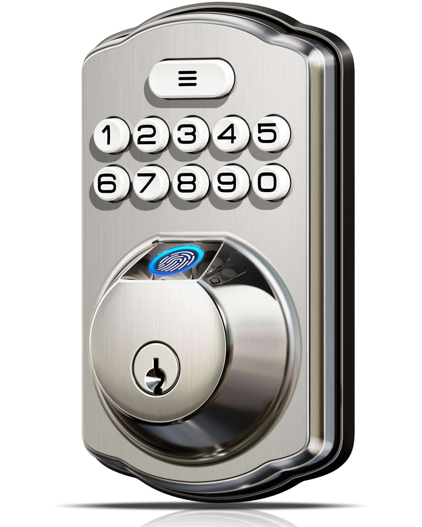 Veise KS02A fingerprint unlock showing fast access with secure biometrics.