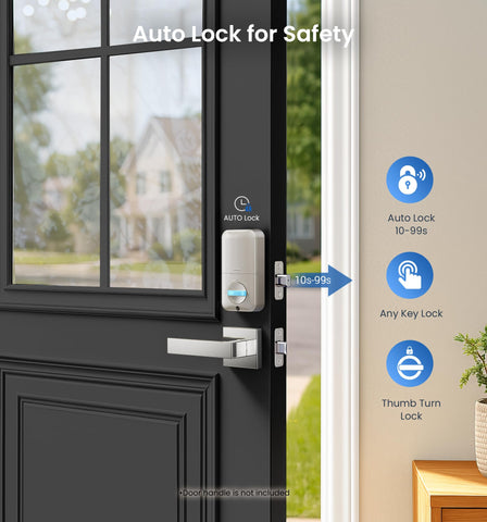 Veise KS02A one-time codes illustrate guest access that expires automatically.