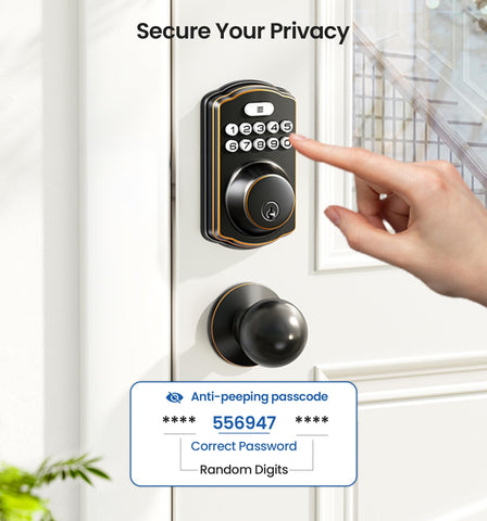 Veise vacation mode and mute mode options on keypad