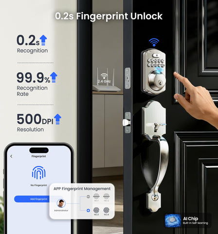 Veise VE012W-H anti-peeping password pad protects entries