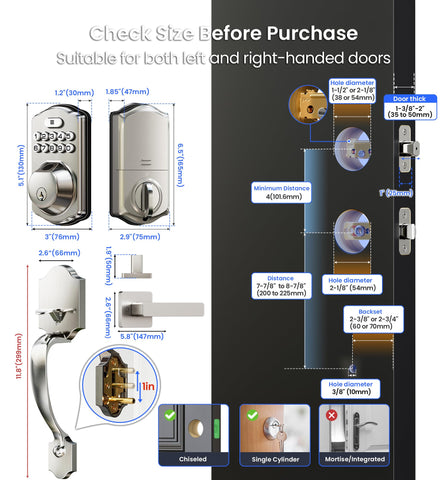 Veise VE012W-H IP55 weatherproof design on a door corner