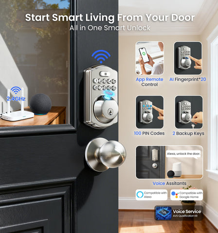 VE012W-K app on phone for remote door control