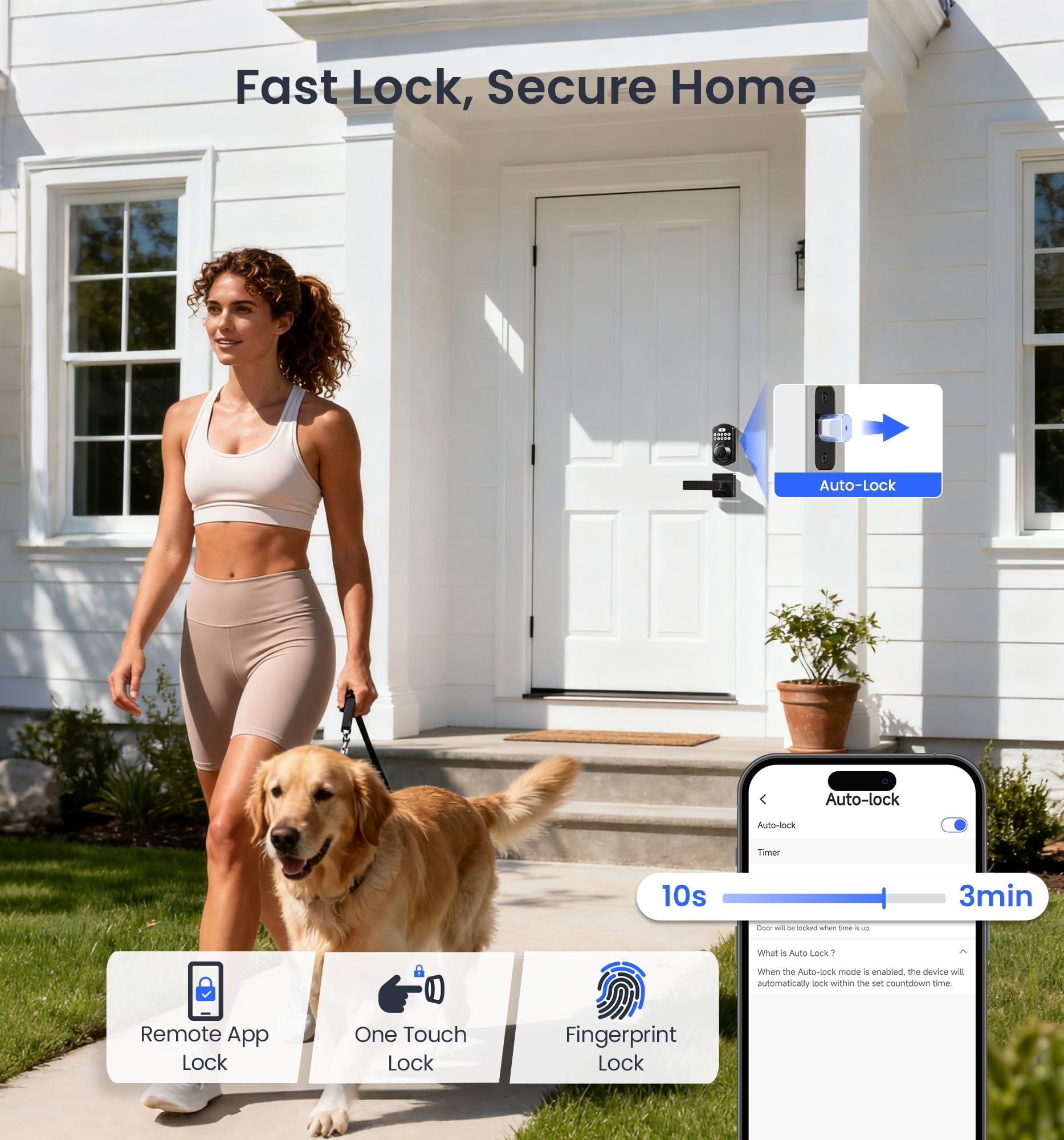 Local encryption on the chip protects user data and privacy.