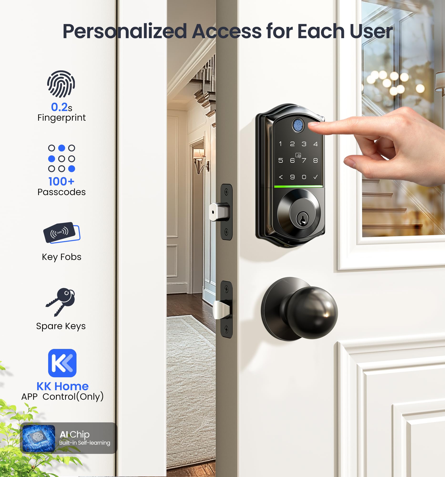 Veise VE017 app control interface for remote access setup