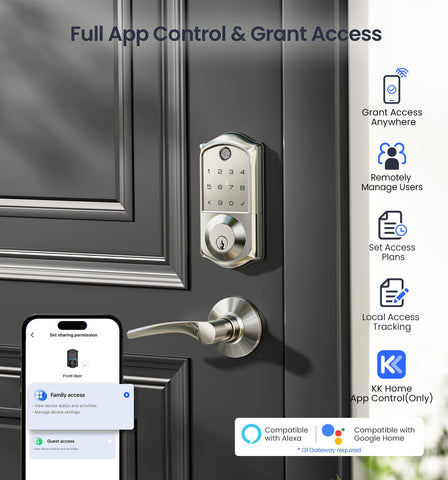 Veise VE017 app control interface on a phone for remote access
