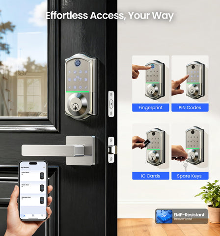 Veise VE017-B app control interface for remote access management