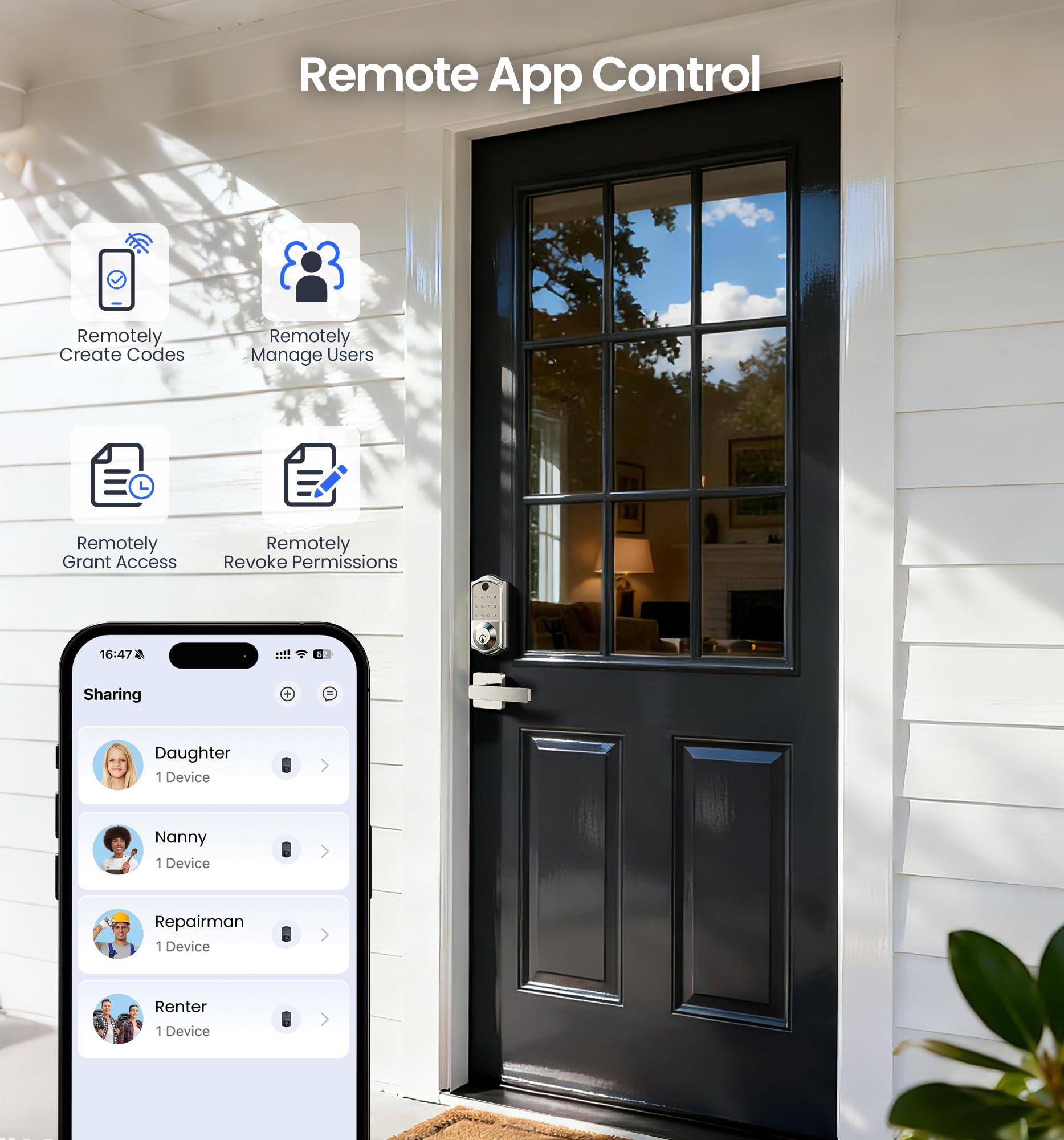 Veise VE017-B keypad entry panel for convenient code-based access