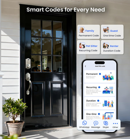 Veise VE017-H app control interface for remote access management