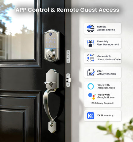 Veise VE017-H touchscreen keypad for convenient keyless access