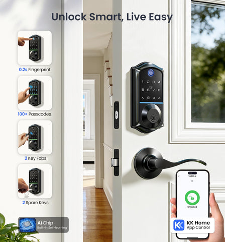 Veise VE017-L app control interface for remote access and guest code sharing.