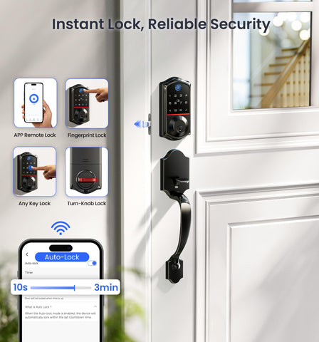 Veise VE017G-H anti-peeping codes help protect access.