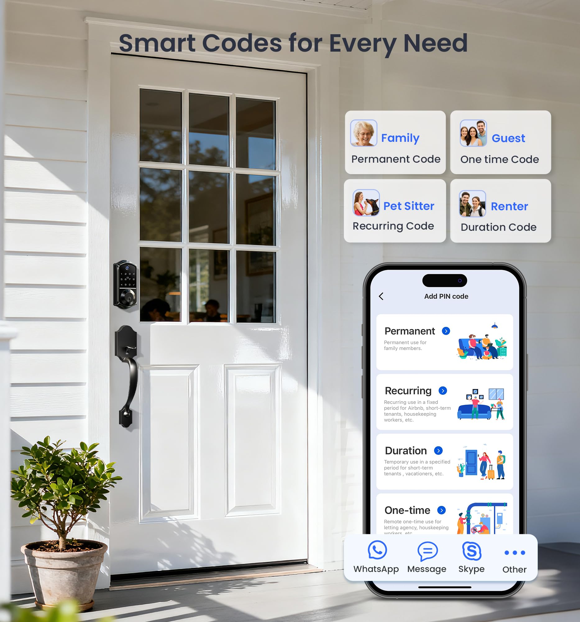 Veise VE017-H app control screen showing remote access management