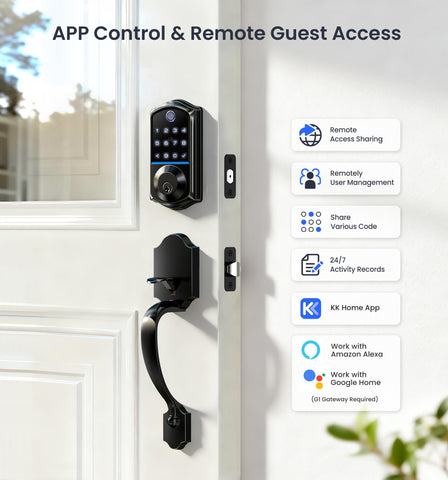 Veise VE017-H touchscreen keypad offering convenient keyless entry