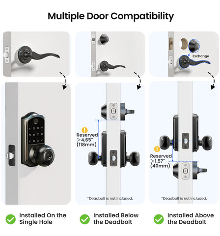 Veise VE018 easy-installation kit for quick DIY mounting.