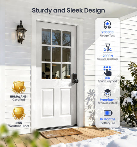 Veise VE018 remote-access-sharing allows guests to enter securely.