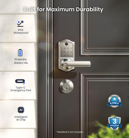 Veise VE019 card access feature enabling single-card unlock across locks.