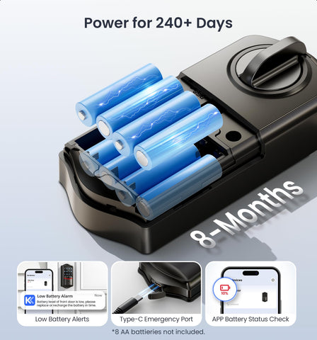 Veise VE027-K battery life up to 240 days on standard usage