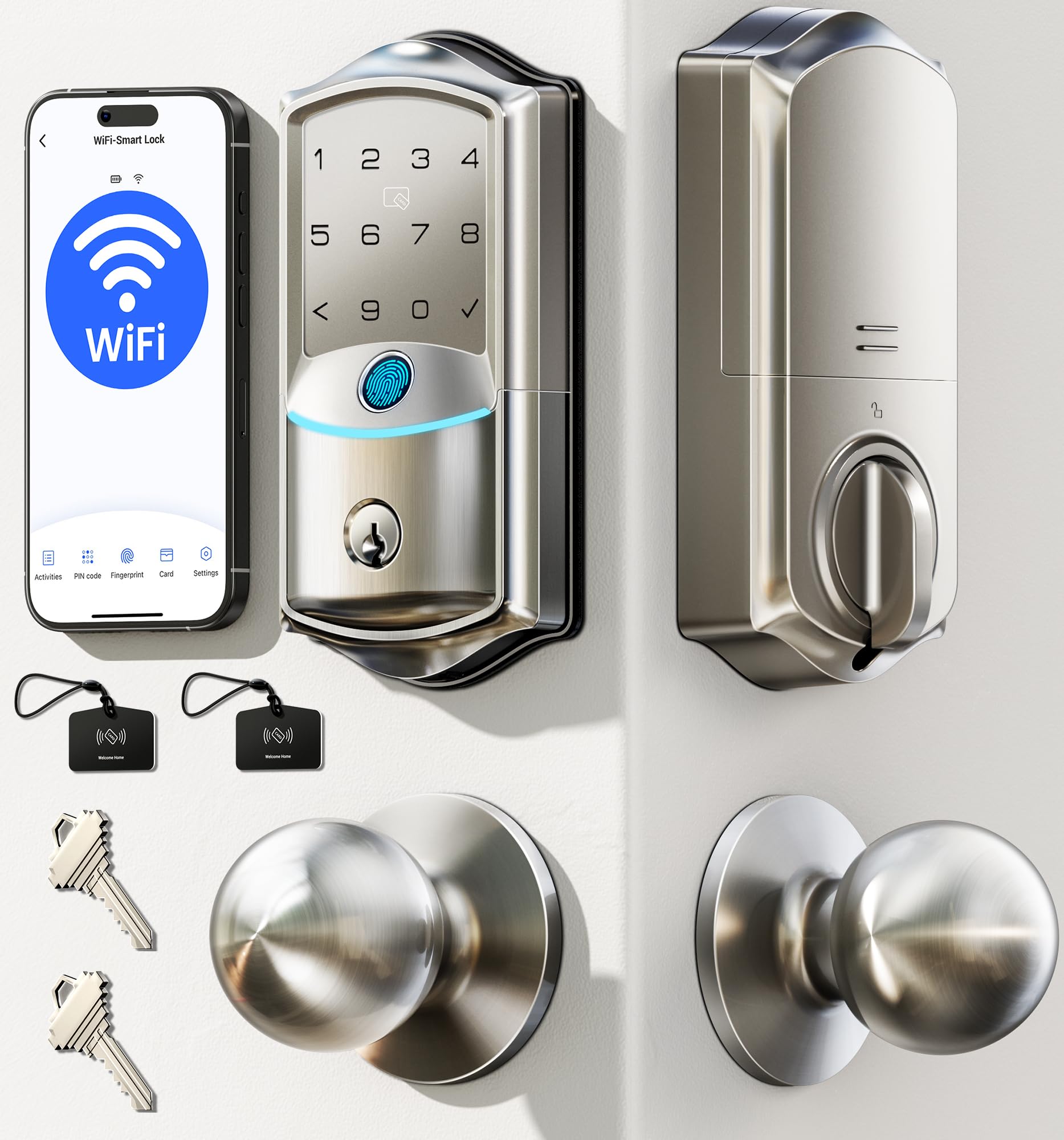 Veise VE027-K front view with built-in WiFi for remote access.
