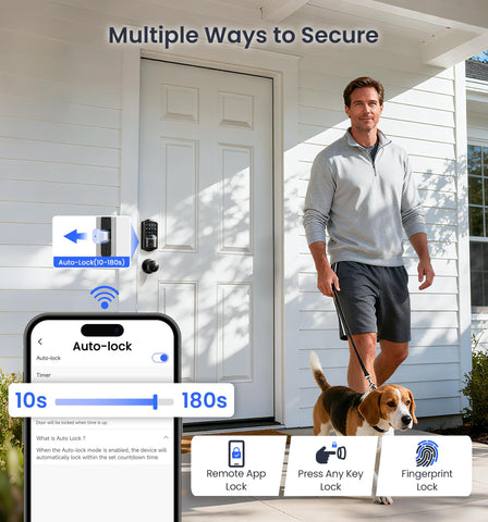 Veise VE027-K easy DIY installation on a US door