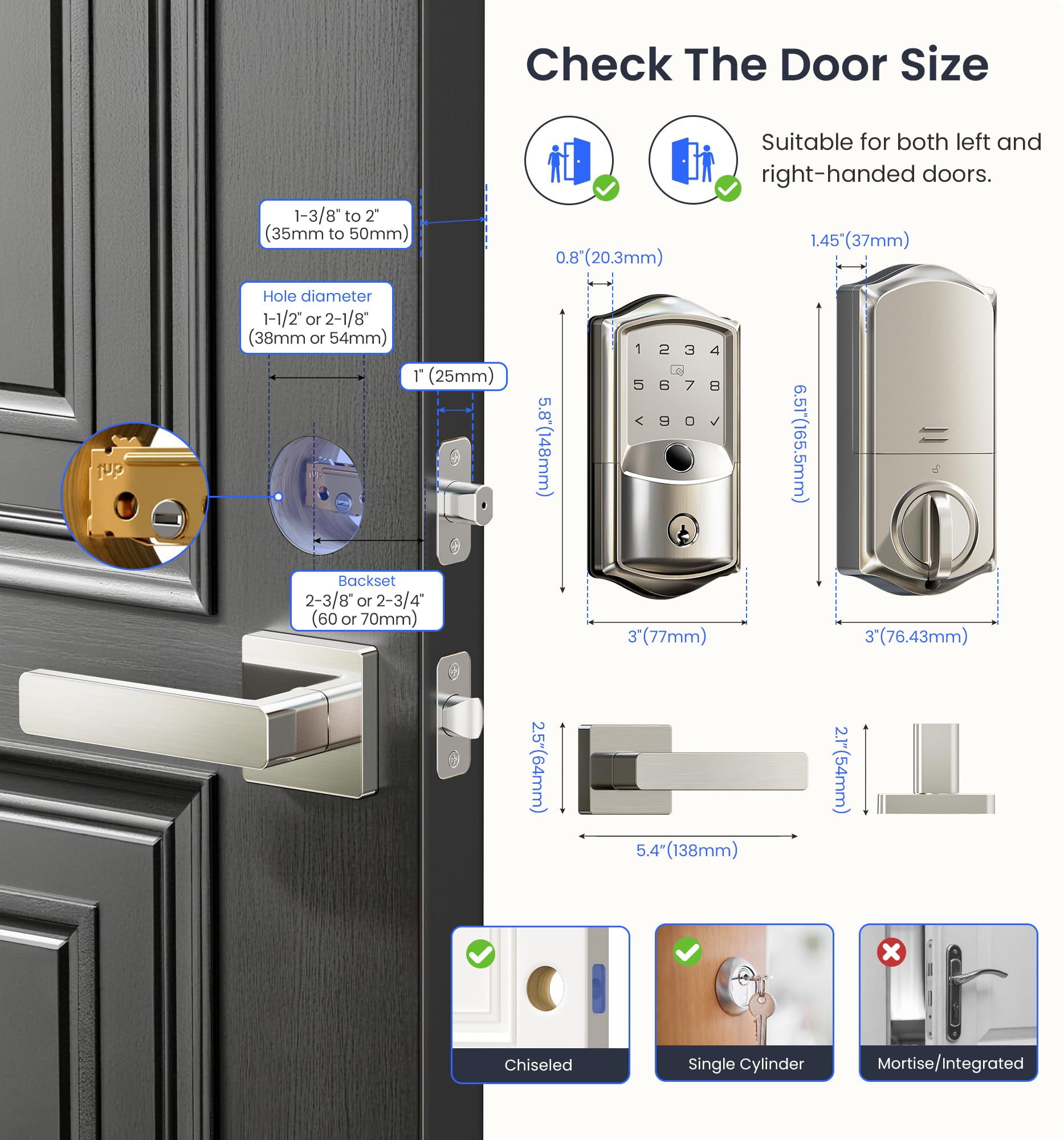 Veise VE027-L installation kit enables quick drill-free setup