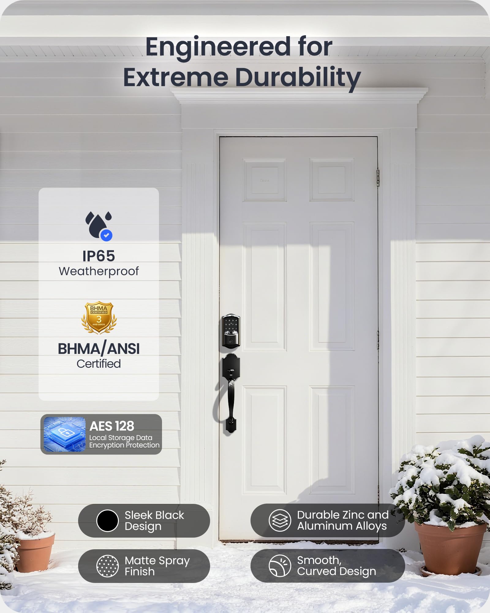 Veise VE027-H IP65 weatherproof durability for harsh conditions