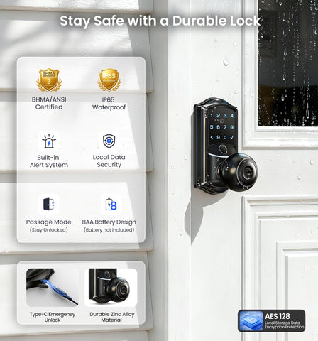 Veise VE028 IP65 weatherproof design withstands rain and dust