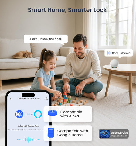 Veise VE029 IC card and PIN options simplify family access.