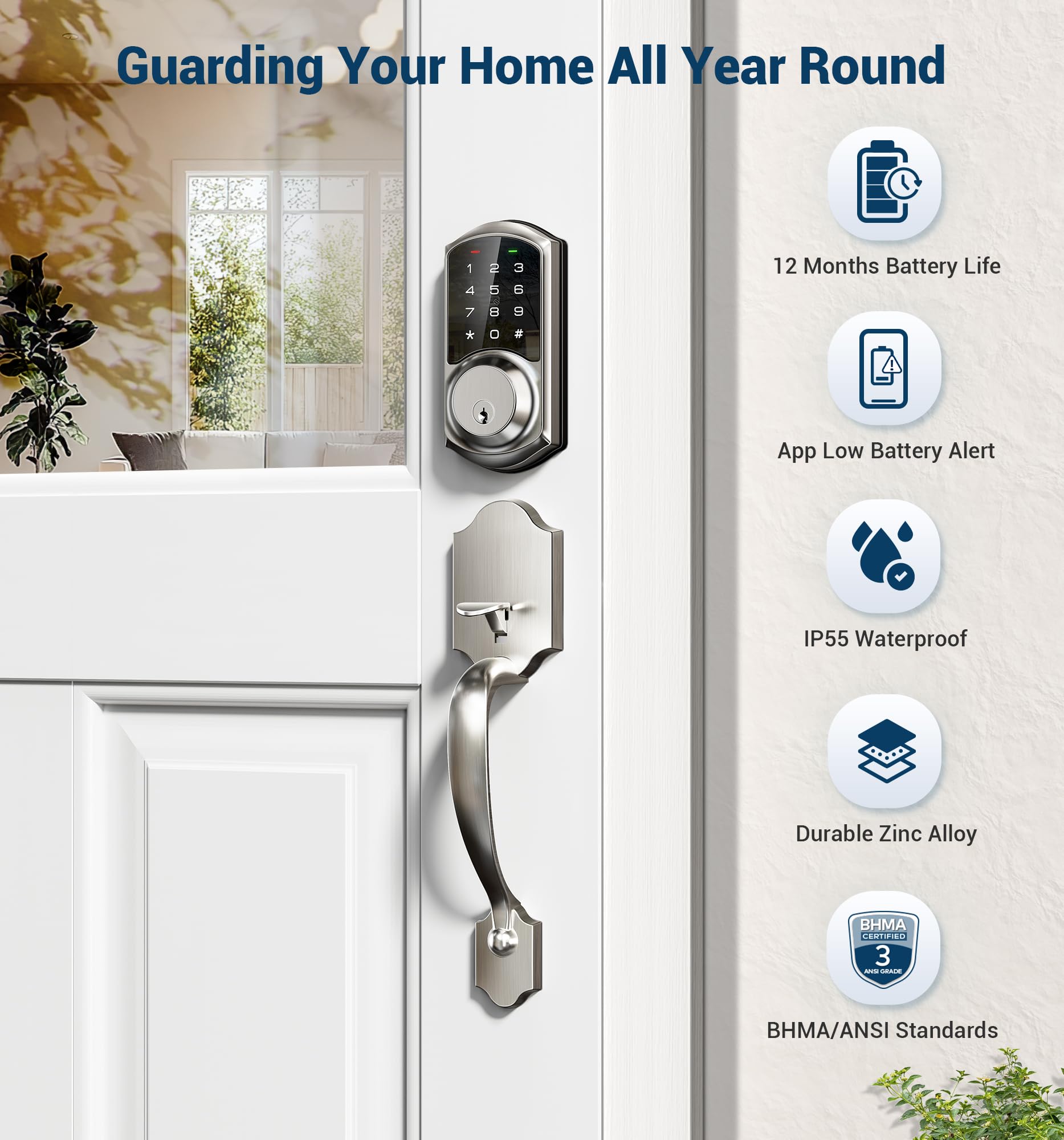 Veise VE06-H eKey sharing screen enabling guest access control