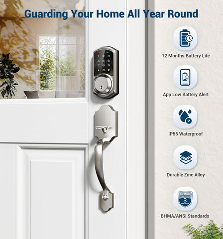 Veise VE06-H eKey sharing screen enabling guest access control