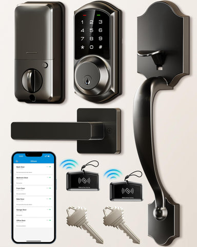 Veise VE06-H front-view handle set for secure keyless entry