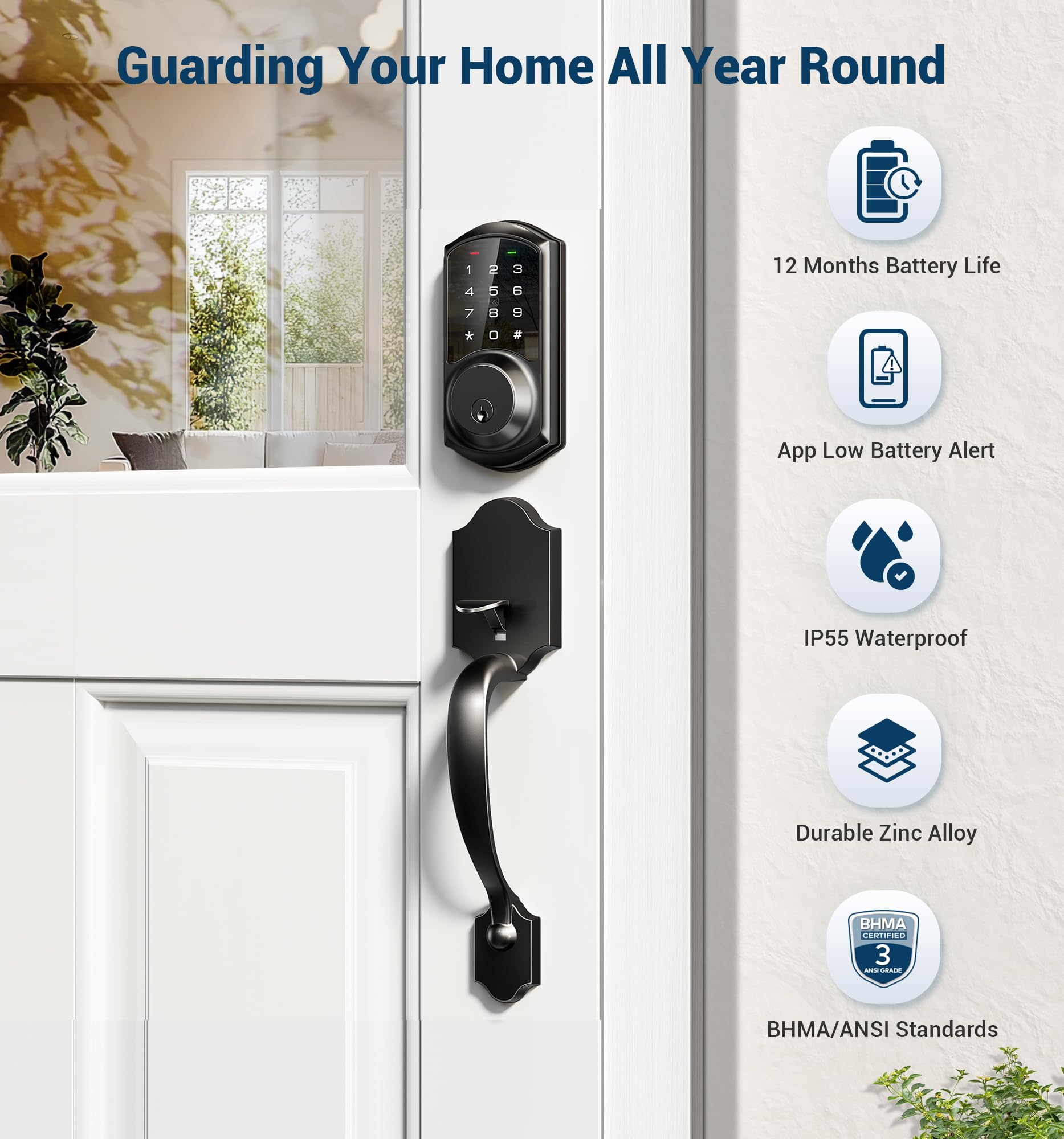Veise VE06-H privacy mode keypad for safer PIN entry