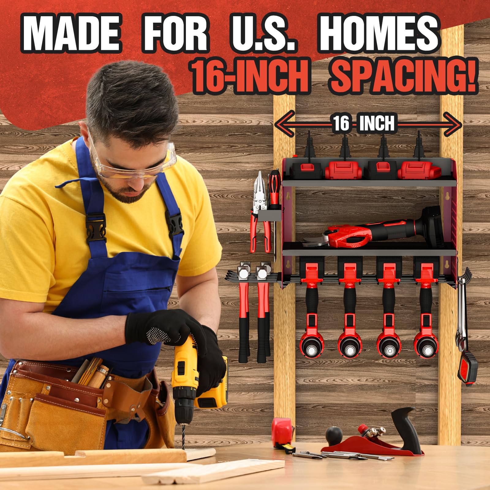 Veitorld adjustable side racks for flexible, customizable organization