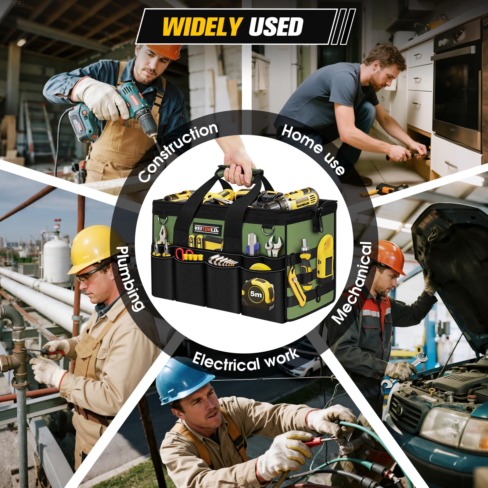 Veitorld tool organizer makes a practical gift for him on special occasions.