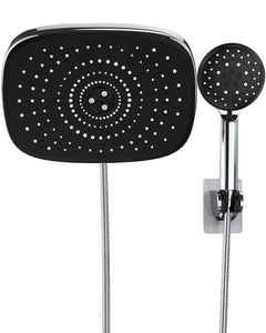 Veken 10-inch rain shower head with handheld for spa-like showers