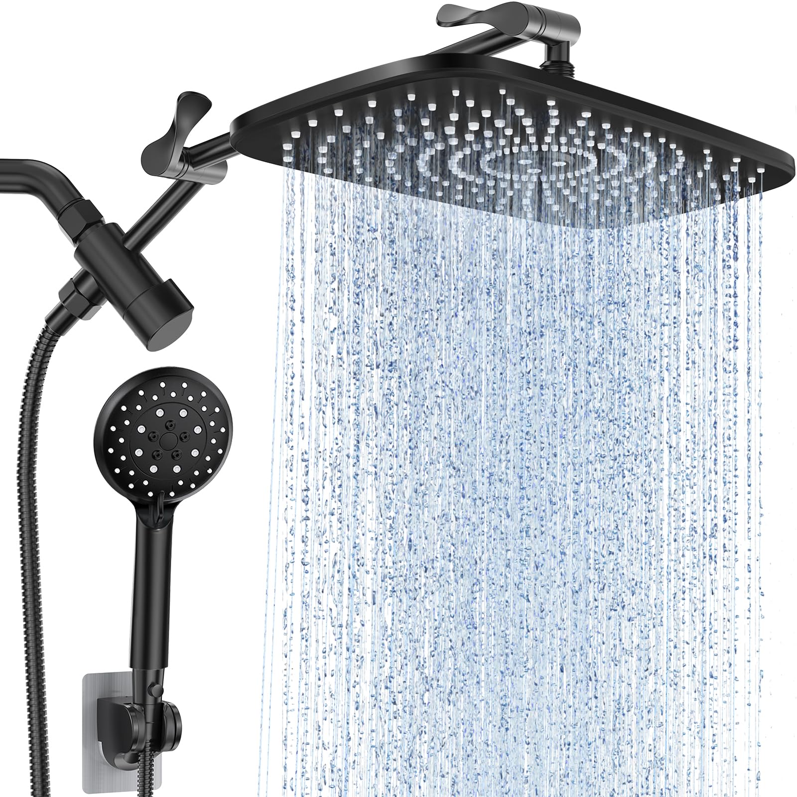 Veken 11.8-inch wide showerhead delivering broad coverage for an immersive shower
