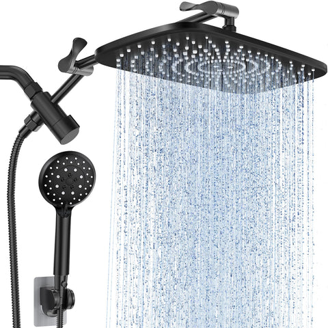 Veken 11.8-inch wide showerhead delivering broad coverage for an immersive shower