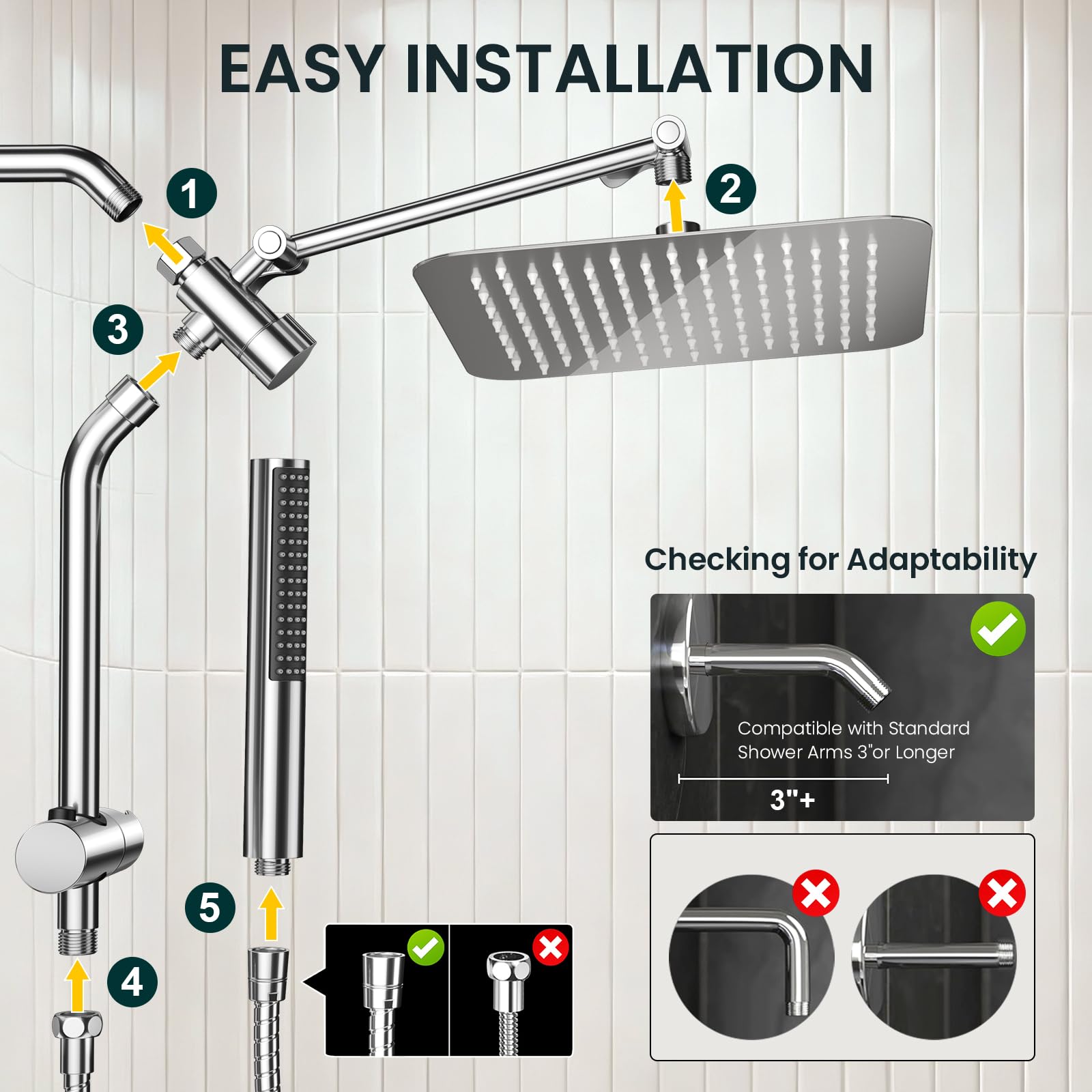 Veken anti-clog nozzles ease maintenance and keep water flowing smoothly