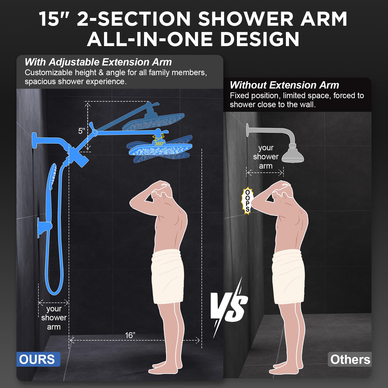 Veken anti-leak design minimizes drips for reliable daily use.