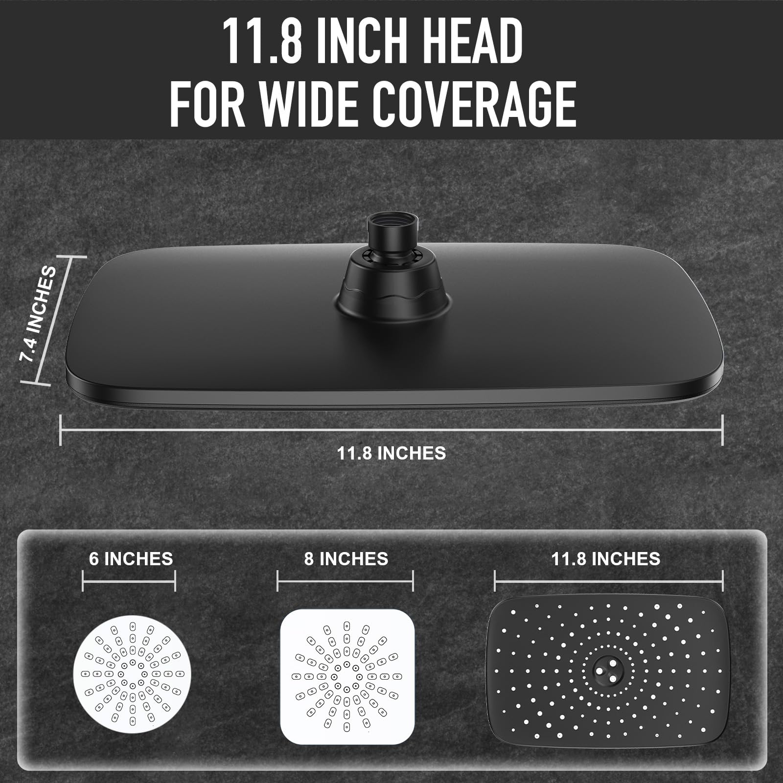 Veken dual shower heads installed for versatile cleansing in routine baths