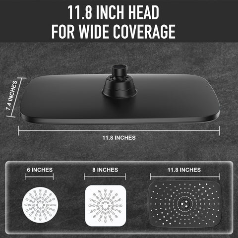 Veken dual shower heads installed for versatile cleansing in routine baths