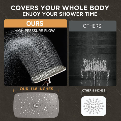 Veken handheld multi-mode spray for versatile showering