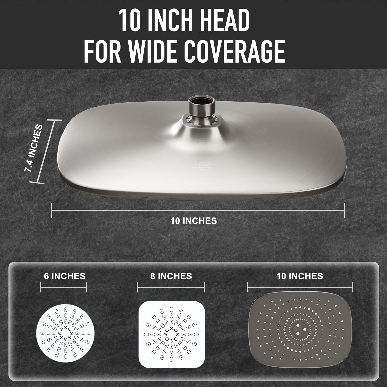 Veken handheld sprayer showing five modes for versatile rinsing and cleaning tasks.