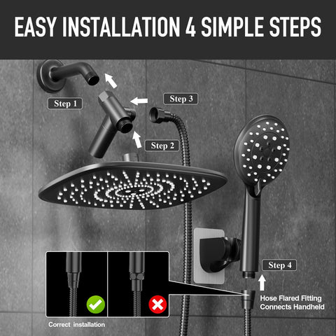 Veken matte black finish adds modern style to any bathroom